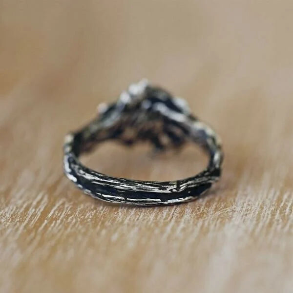 Anillo Elisabeth piedra lunar