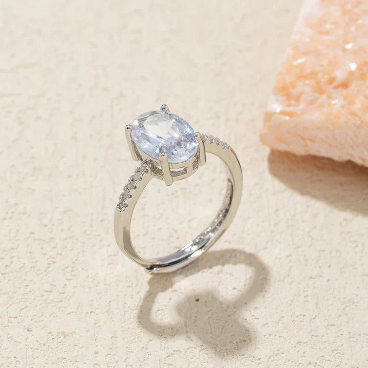 Anillo Hailey piedra lunar