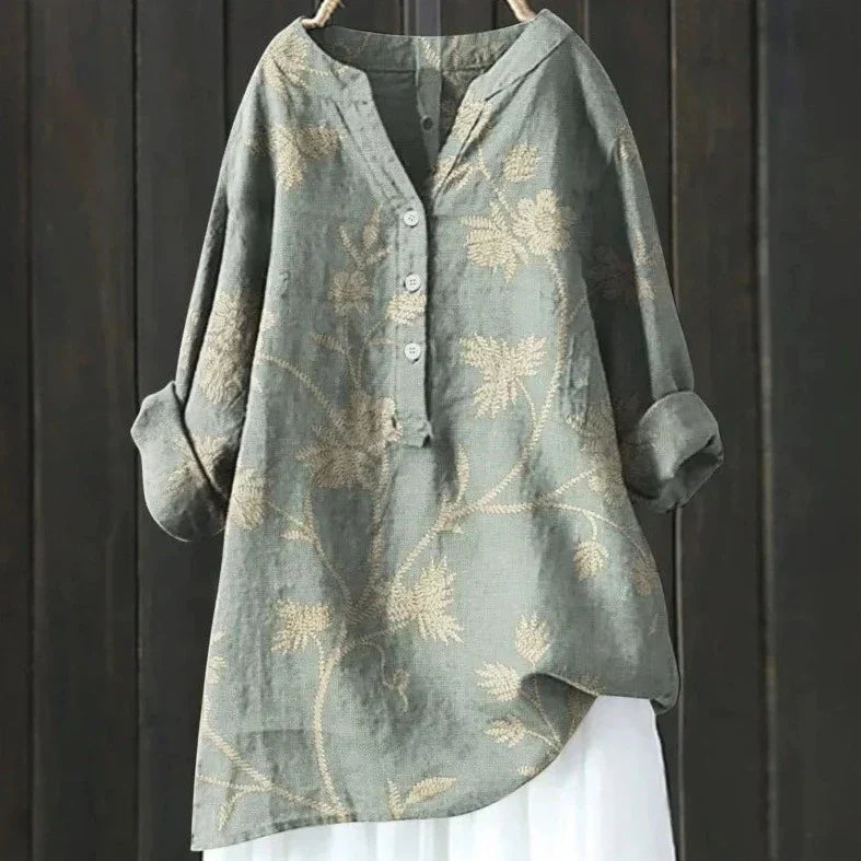 Farrah™ Blusa Floral Elegante