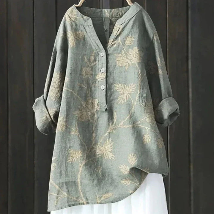 Farrah™ Blusa Floral Elegante