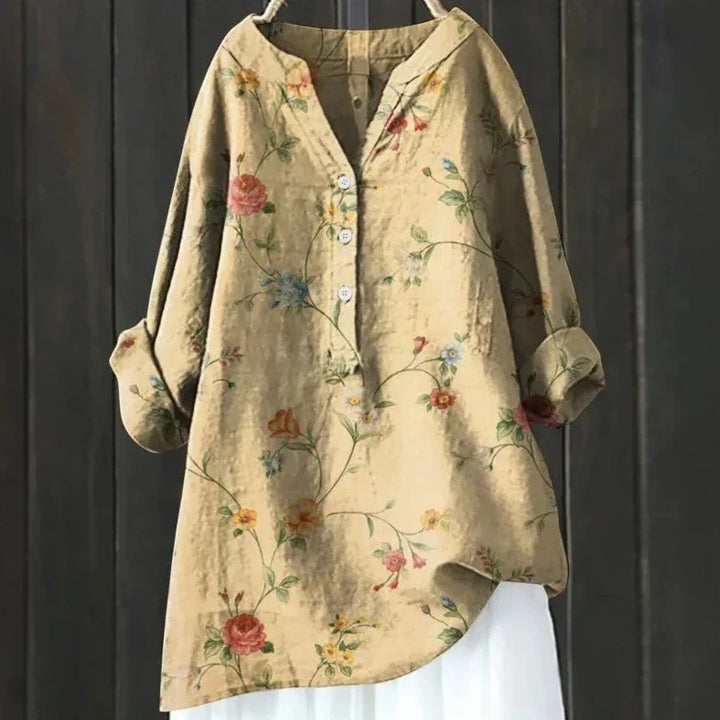 Farrah™ Blusa Floral Elegante