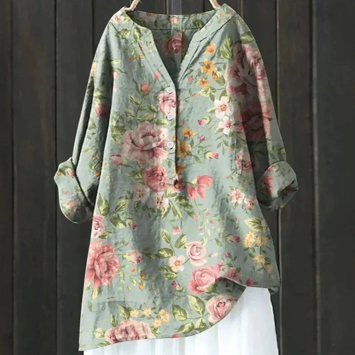 Farrah™ Blusa Floral Elegante